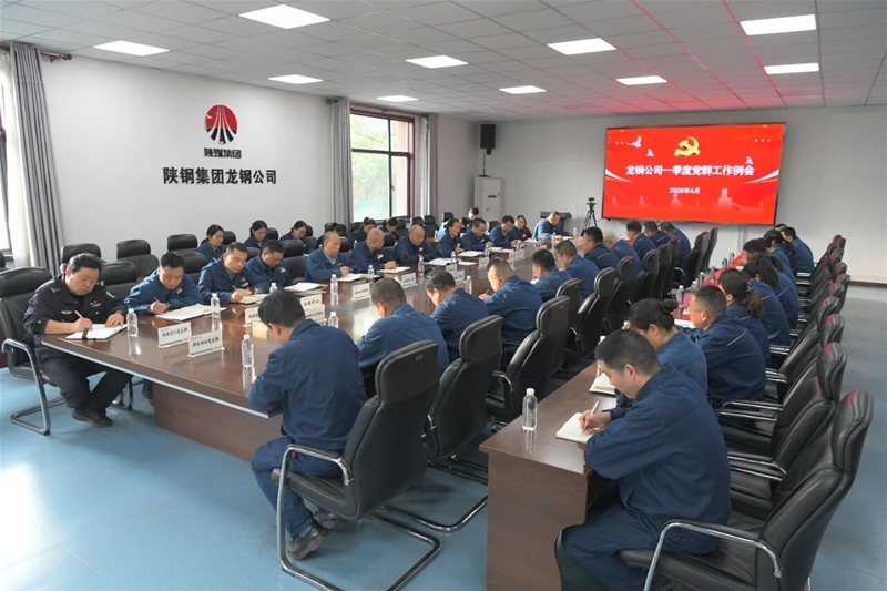 公司召开一季度党群使命例会